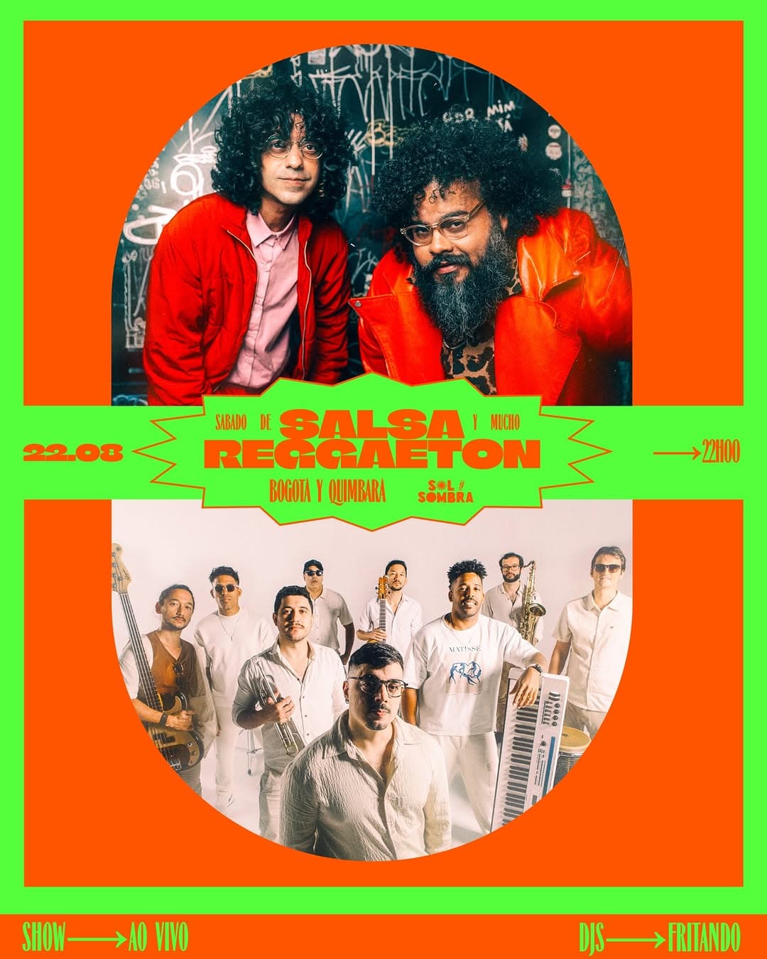Festa Bogotá + Quimbará — Edição: Sábado de Salsa e Reggaeton