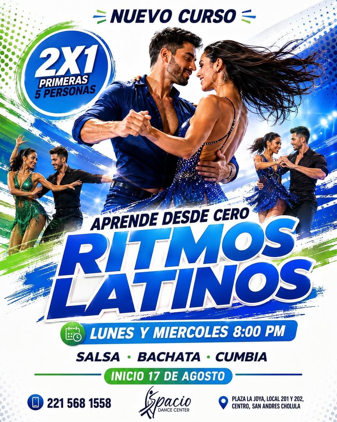 Nuevo curso de Ritmos Latinos