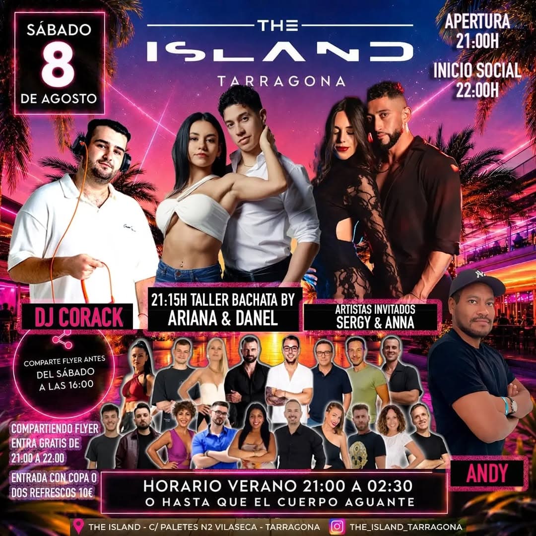 The Island Tarragona - Bachata Social