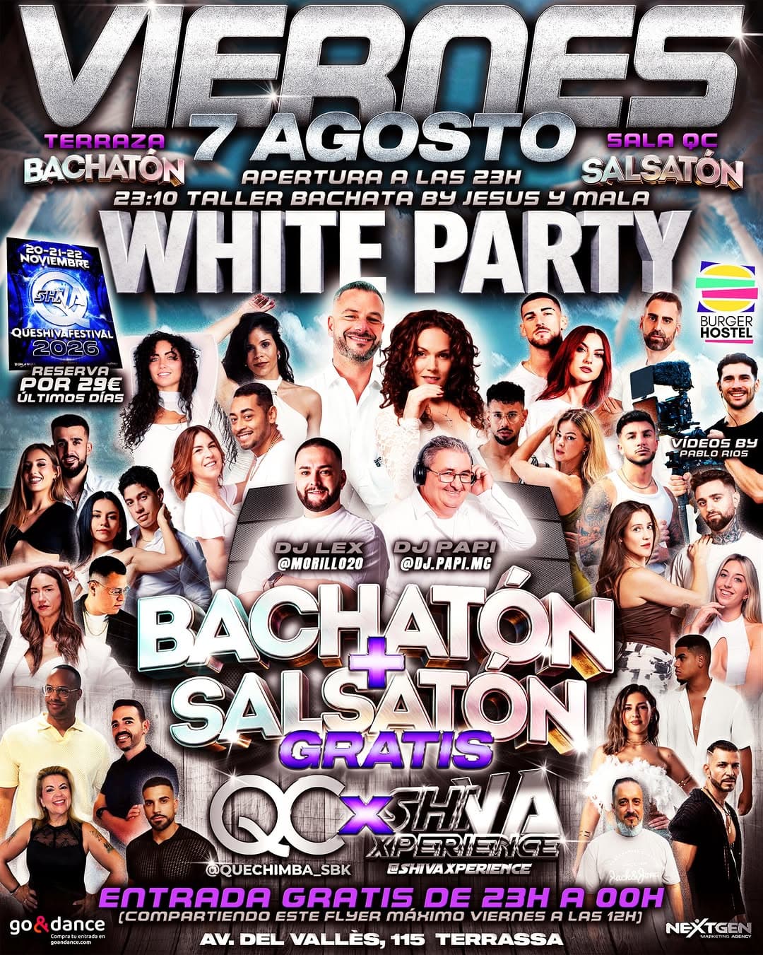 White Party en la Terraza - Bachatón + Salsatón
