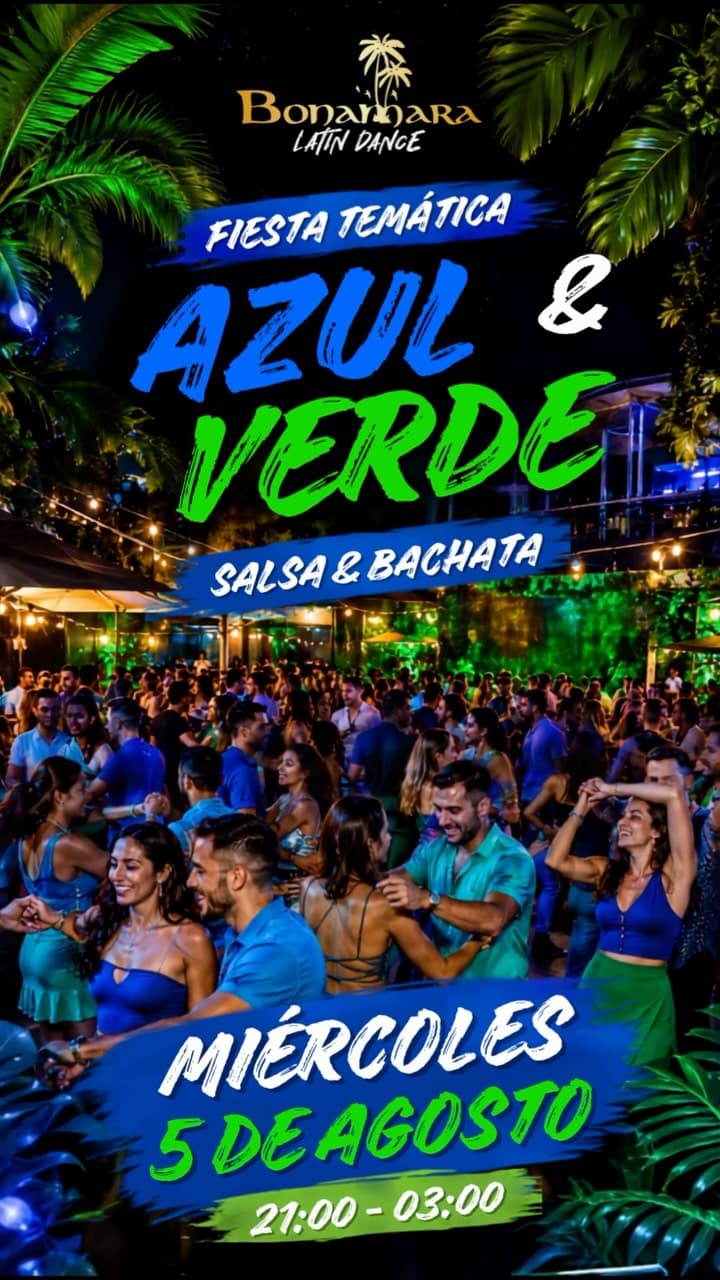 Fiesta Temática Azul & Verde