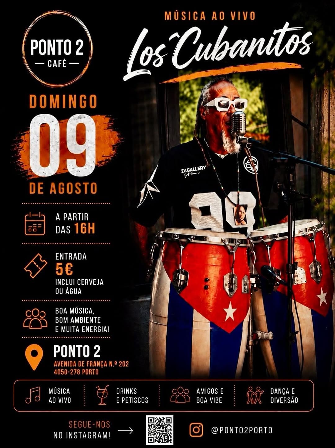 Los Cubanitos en Ponto 2 Café