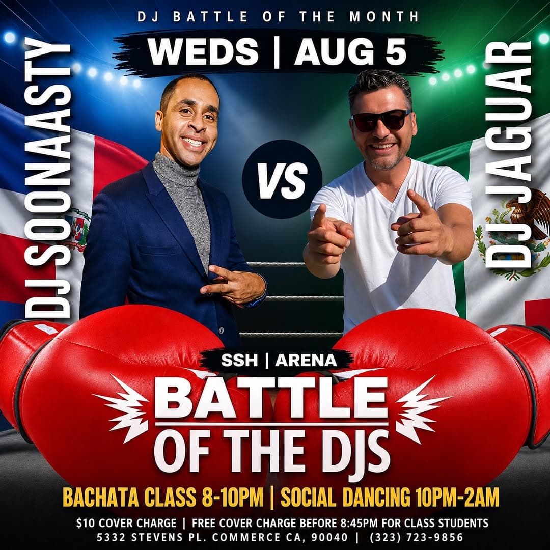 Bachata Wednesday Battle of the DJs