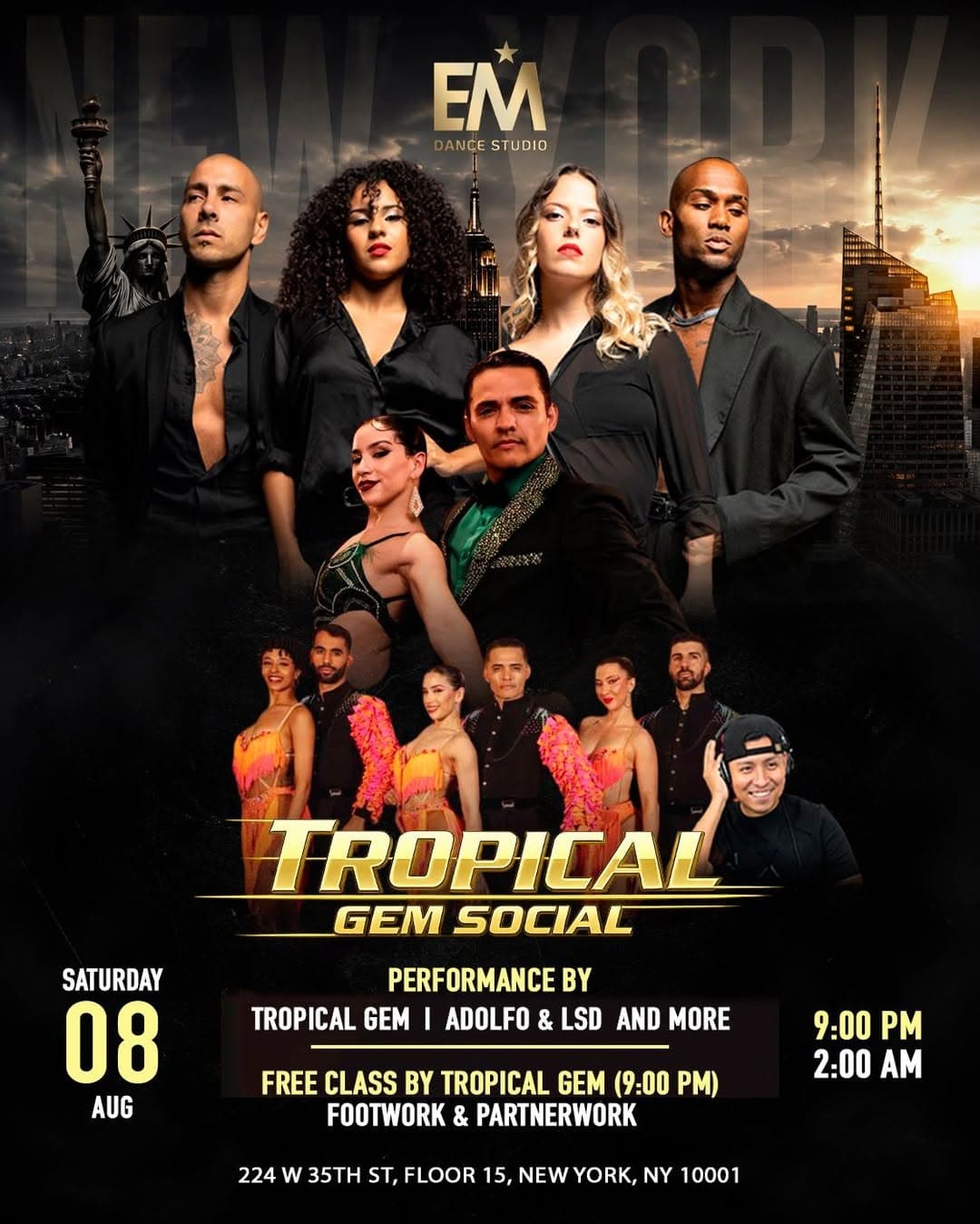 Tropical Gem Social in New York