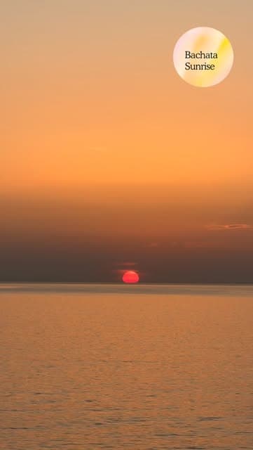 Bachata Sunrise
